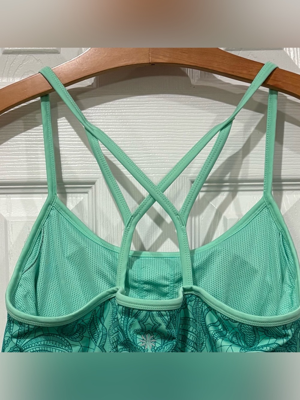Athleta Cami Strappy Tank Top XL Harmonious Green - Picture 6 of 15